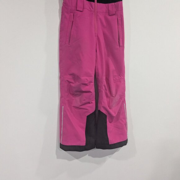 Reima Oryon ReimaTec Waterproof Ski Bib Black Pink Size 7 Size 122cm - Picture 2 of 7